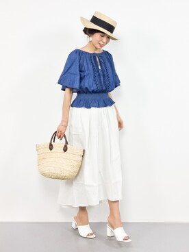 RINAさん（レディース・160cm）の夏コーディネート