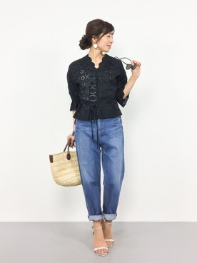 RINAさん（レディース・160cm）の夏コーディネート