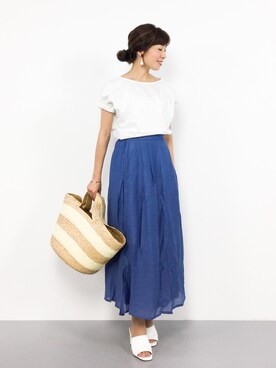 RINAさん（レディース・160cm）の夏コーディネート