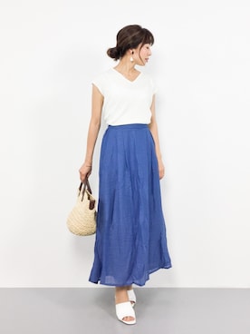 RINAさん（レディース・160cm）の夏コーディネート