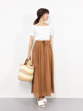 RINAさん（レディース・160cm）の夏コーディネート