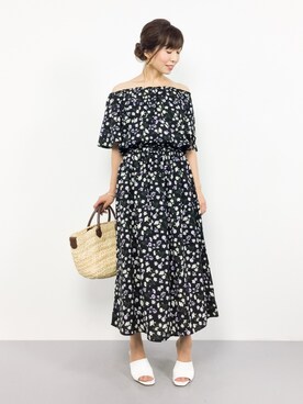 RINAさん（レディース・160cm）の夏コーディネート