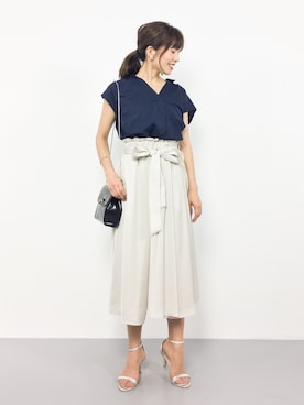 RINAさん（レディース・160cm）の夏コーディネート