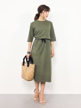 RINAさん(レディース・160cm)の夏コーディネート