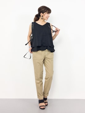 RINAさん(レディース・160cm)の夏コーディネート