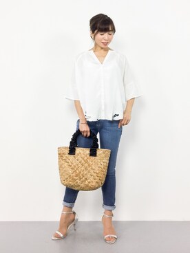 RINAさん（レディース・160cm）の夏コーディネート