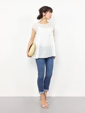 RINAさん（レディース・160cm）の夏コーディネート