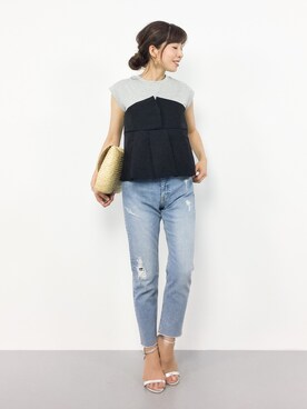 RINAさん（レディース・160cm）の夏コーディネート