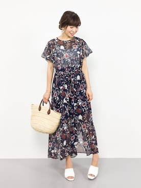 RINAさん（レディース・160cm）の夏コーディネート