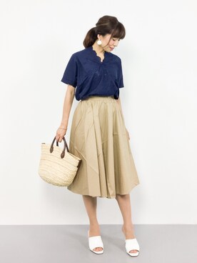 RINAさん(レディース・160cm)の夏コーディネート