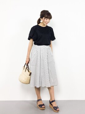 RINAさん（レディース・160cm）の夏コーディネート