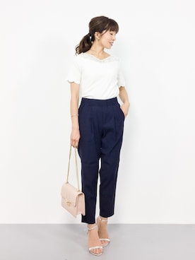 RINAさん(レディース・160cm)の夏コーディネート