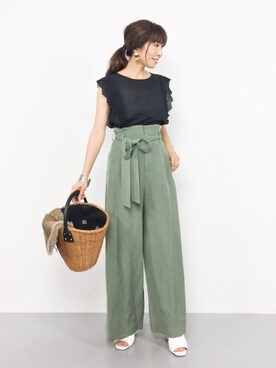 RINAさん（レディース・160cm）の夏コーディネート