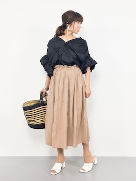 RINAさん（レディース・160cm）の夏コーディネート