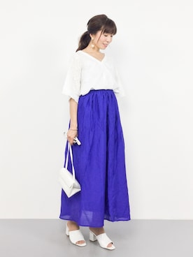 RINAさん（レディース・160cm）の夏コーディネート