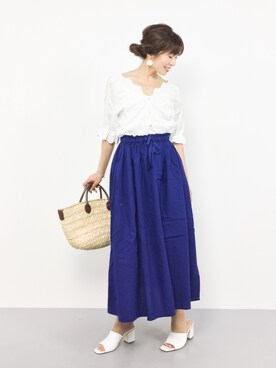 RINAさん（レディース・160cm）の夏コーディネート