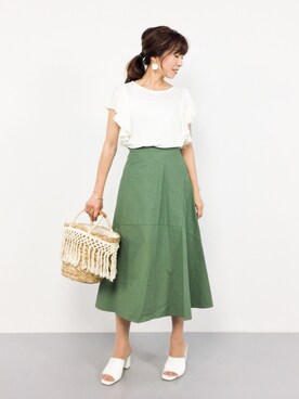 RINAさん（レディース・160cm）の夏コーディネート