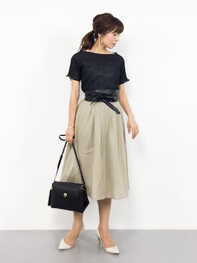 RINAさん（レディース・160cm）の夏コーディネート