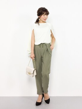 RINAさん（レディース・160cm）の夏コーディネート