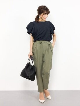 RINAさん（レディース・160cm）の夏コーディネート