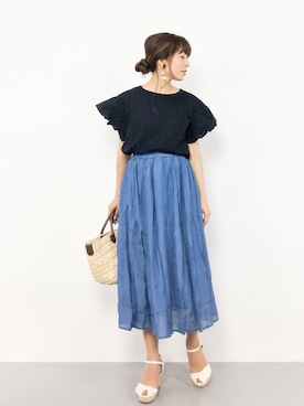 RINAさん（レディース・160cm）の夏コーディネート