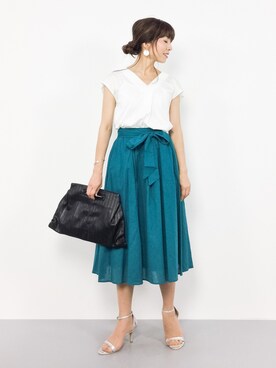 RINAさん(レディース・160cm)の夏コーディネート