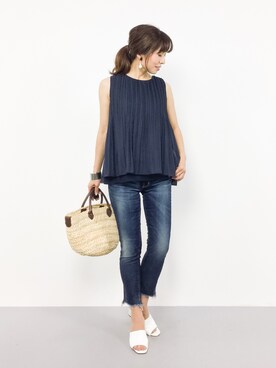 RINAさん（レディース・160cm）の夏コーディネート