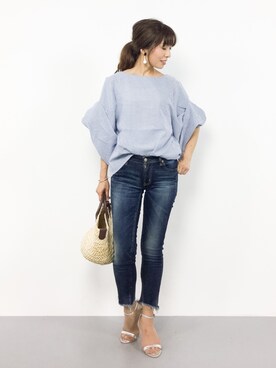 RINAさん（レディース・160cm）の夏コーディネート