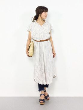 RINAさん（レディース・160cm）の夏コーディネート