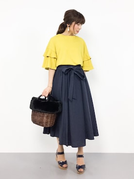 RINAさん（レディース・160cm）の夏コーディネート