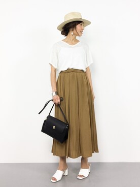 RINAさん（レディース・160cm）の夏コーディネート