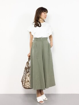 RINAさん（レディース・160cm）の夏コーディネート