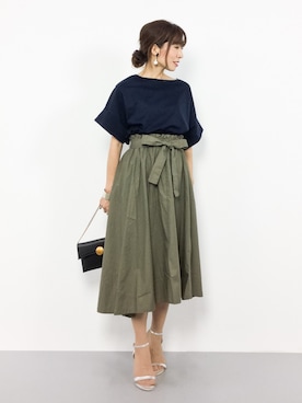 RINAさん(レディース・160cm)の夏コーディネート