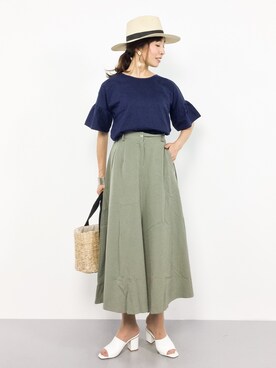 RINAさん（レディース・160cm）の夏コーディネート