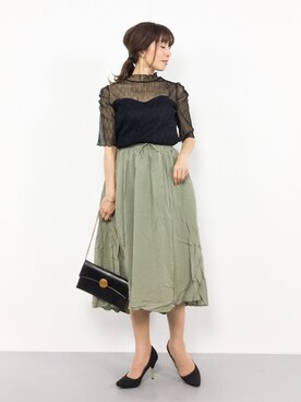 RINAさん（レディース・160cm）の夏コーディネート