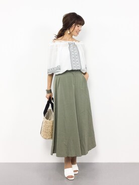 RINAさん（レディース・160cm）の夏コーディネート