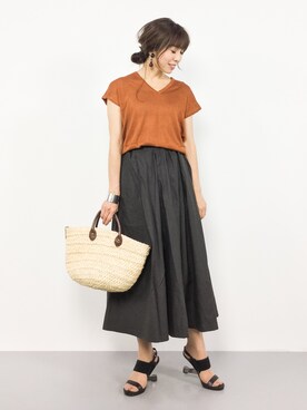 RINAさん（レディース・160cm）の夏コーディネート