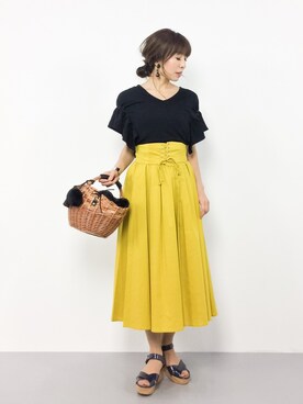 RINAさん（レディース・160cm）の夏コーディネート