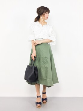 RINAさん（レディース・160cm）の夏コーディネート