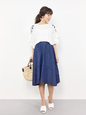 RINAさん（レディース・160cm）の夏コーディネート