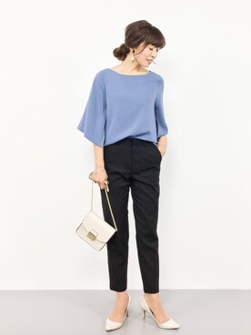 RINAさんの「ラウンドミニショルダーバッグ【PLAIN CLOTHING】」を使ったコーディネート