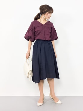 RINAさん（レディース・160cm）の夏コーディネート