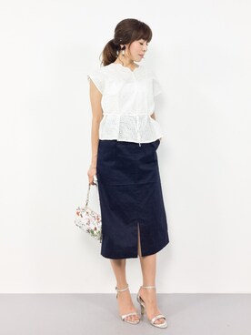 RINAさん（レディース・160cm）の夏コーディネート