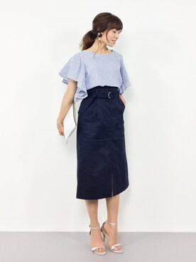 RINAさん(レディース・160cm)の夏コーディネート