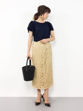 RINAさん(レディース・160cm)の夏コーディネート