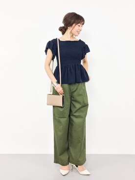 RINAさん（レディース・160cm）の夏コーディネート