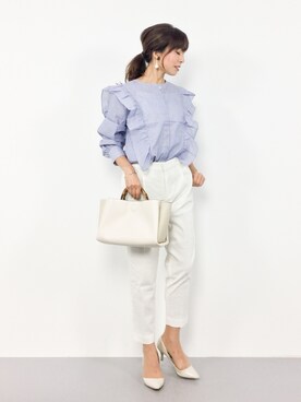 RINAさん（レディース・160cm）の夏コーディネート