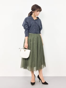 RINAさん（レディース・160cm）の夏コーディネート