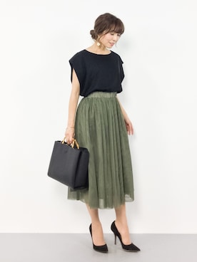 RINAさん（レディース・160cm）の夏コーディネート