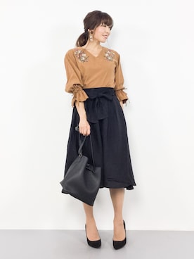 RINAさん（レディース・160cm）の秋コーディネート